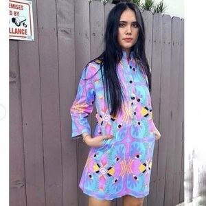 BNWOT Nooworks x studio Mucci - Limited Edition Colorful Long Sleeve Dress